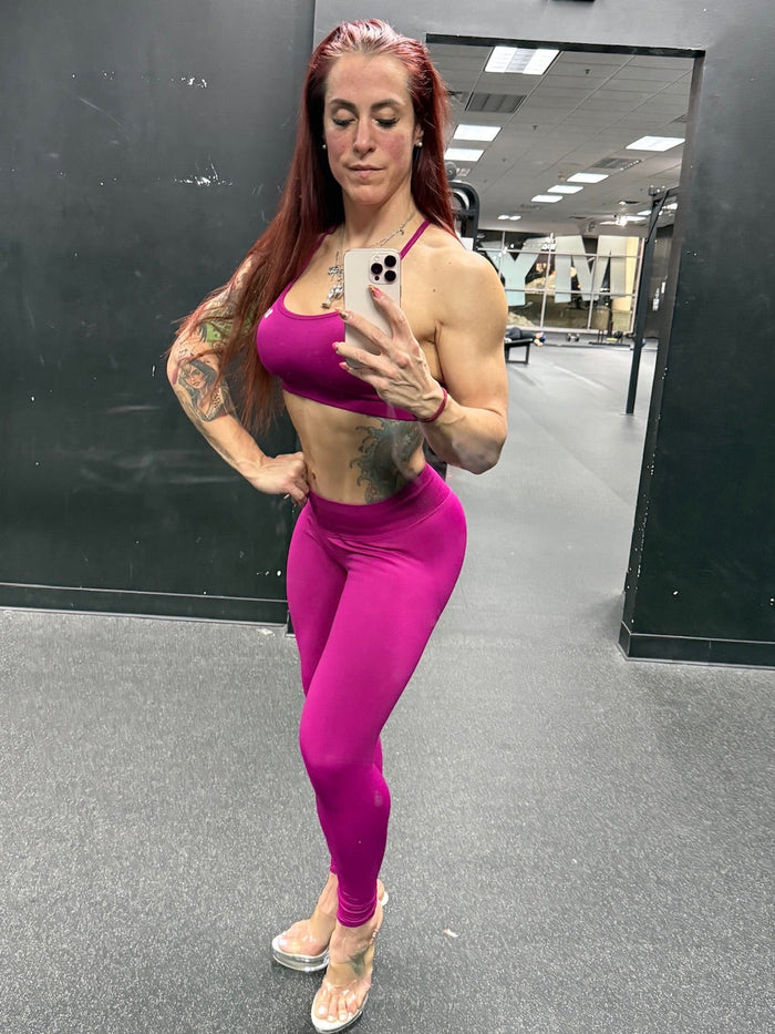 Raspberry Leggings