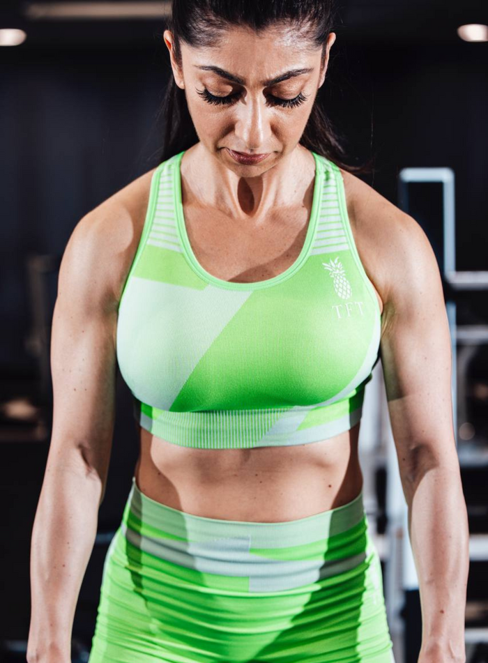 cactus sports bra in gym