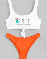 Bahamas Orange Swimsuit